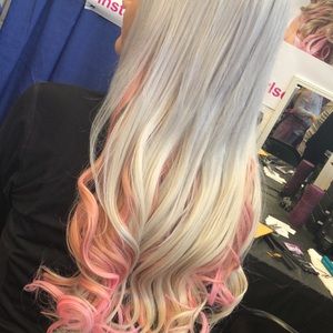 Halo hair extensions